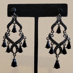 Jet Earrings